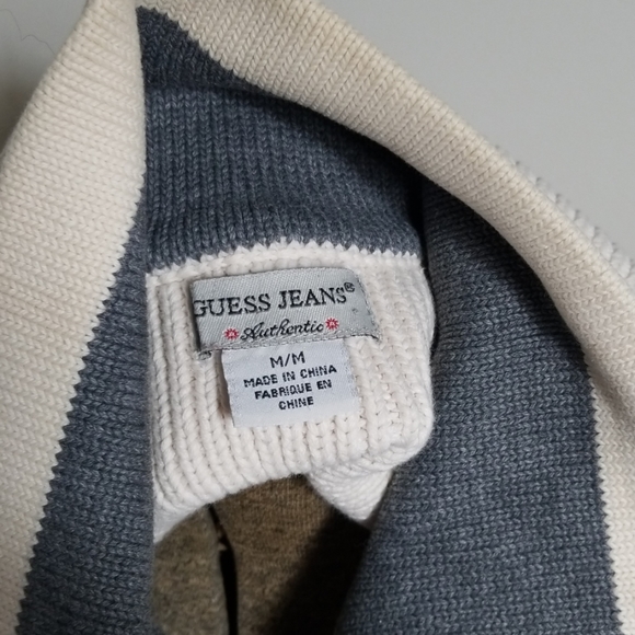 Guess Full Zip Sweater (Medium) - Picture 6 of 6